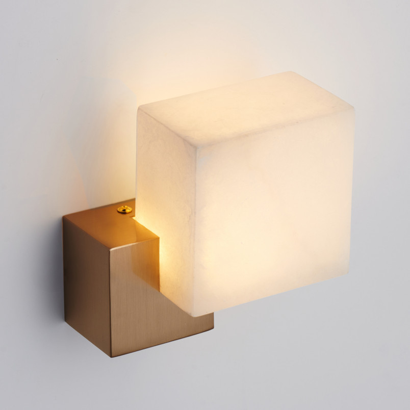 Kinkiet Marmurowy Cubo LED | Step Into Design