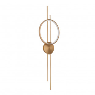 Kinkiet Ecliptica LED Złoty | Nowoczesny Design | Step In Design