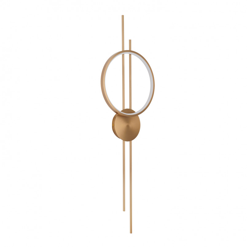 Kinkiet Ecliptica LED Złoty | Nowoczesny Design | Step In Design