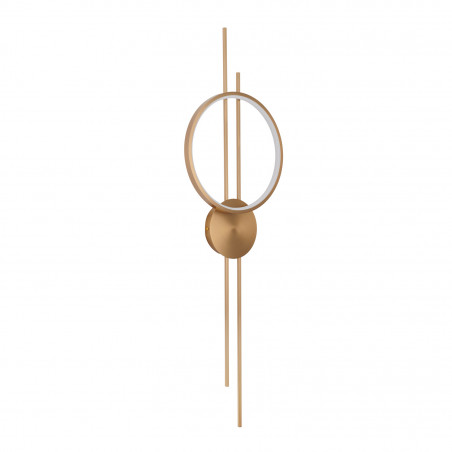 Kinkiet Ecliptica LED Złoty | Nowoczesny Design | Step In Design