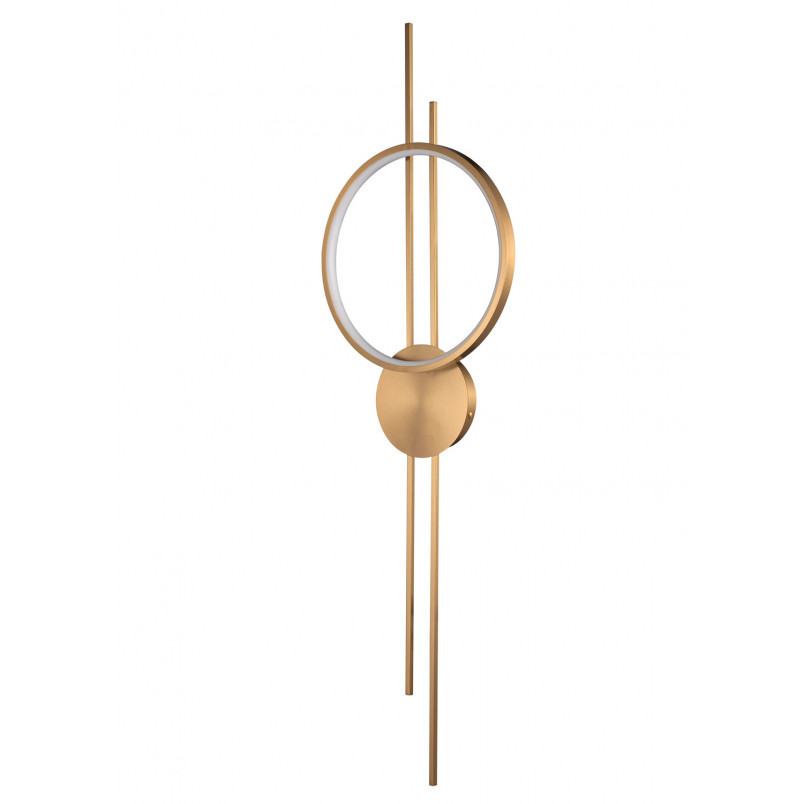 Kinkiet Ecliptica LED Złoty | Nowoczesny Design | Step In Design