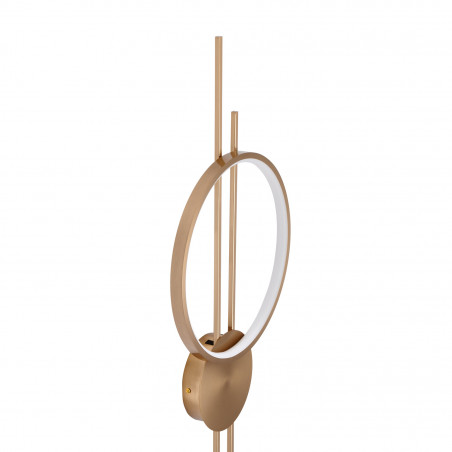 Kinkiet Ecliptica LED Złoty | Nowoczesny Design | Step In Design