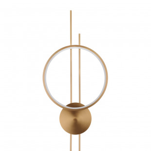 Kinkiet Ecliptica LED Złoty | Nowoczesny Design | Step In Design