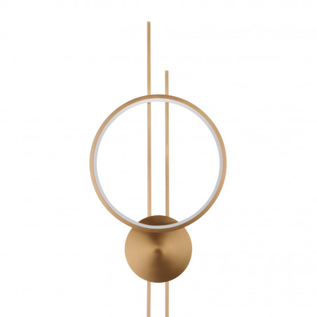 Kinkiet Ecliptica LED Złoty | Nowoczesny Design | Step In Design