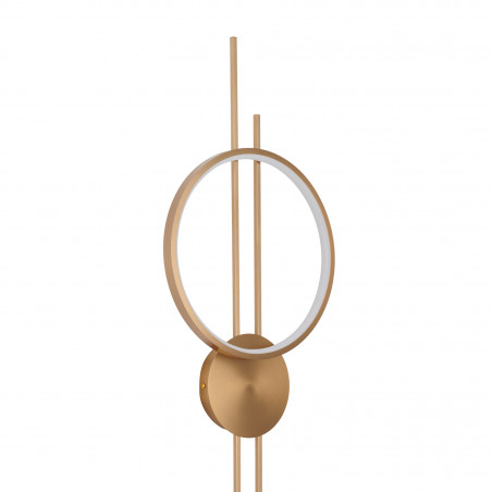 Kinkiet Ecliptica LED Złoty | Nowoczesny Design | Step In Design