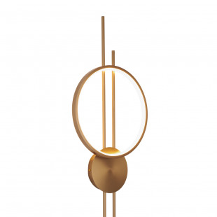 Kinkiet Ecliptica LED Złoty | Nowoczesny Design | Step In Design