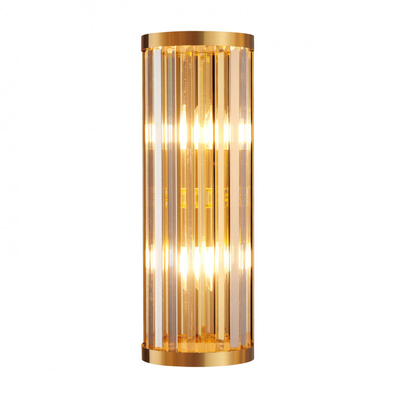 Kinkiet Kryształowy Glamour Złoty | Step Into Design