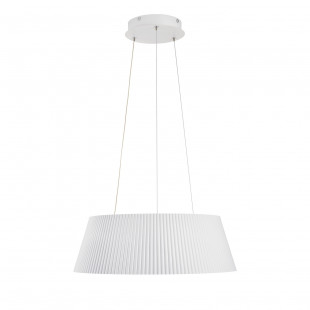 Lampa wisząca Frill LED biała drewno | Step Into Design