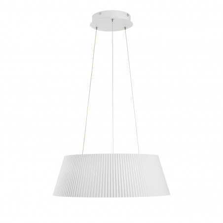 Lampa wisząca Frill LED biała drewno | Step Into Design