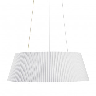 Lampa wisząca Frill LED biała drewno | Step Into Design