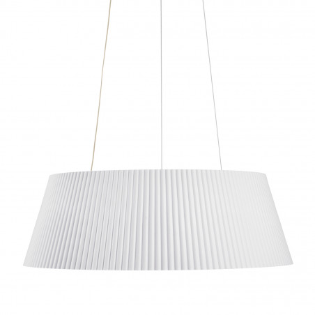 Lampa wisząca Frill LED biała drewno | Step Into Design