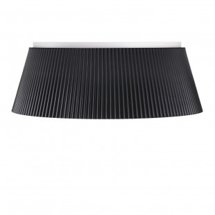 Plafon Frill LED 45cm czarny/drewno - Step Into Design