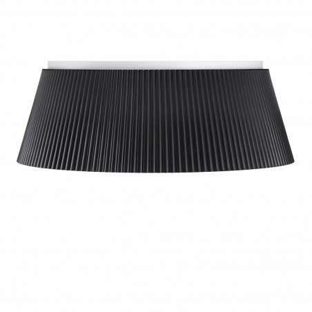 Plafon Frill LED 45cm czarny/drewno - Step Into Design