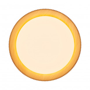 Plafon Frill LED biały/drewno | Step Into Design - 45cm