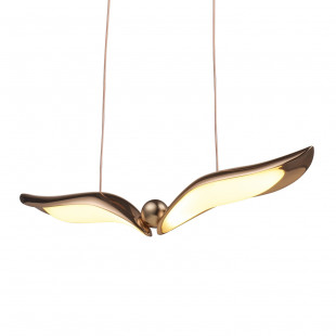 Lampa wisząca Gufo LED - różowe złoto | Step Into Design
