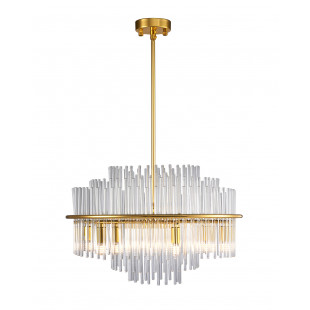 Lampa wisząca LUXORIA LED złota 50 cm Step Into Design