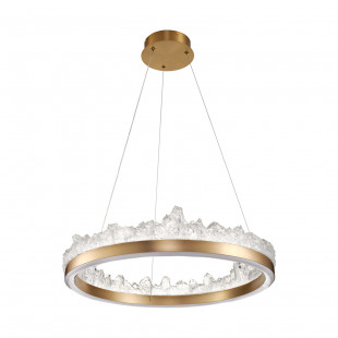 Lampa wisząca Montana LED - złota, glamour | Step