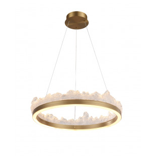 Lampa wisząca Montana LED - złota, glamour | Step