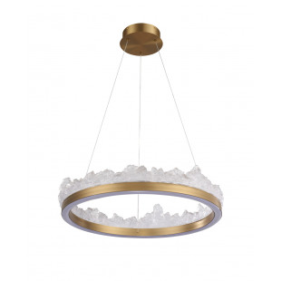 Lampa wisząca Montana LED - złota, glamour | Step