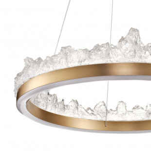 Lampa wisząca Montana LED - złota, glamour | Step