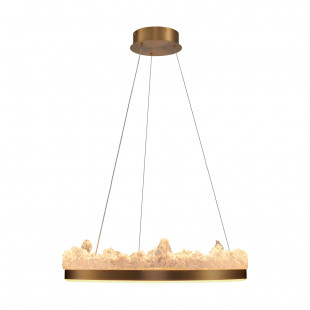 Lampa wisząca Montana LED - złota, glamour | Step