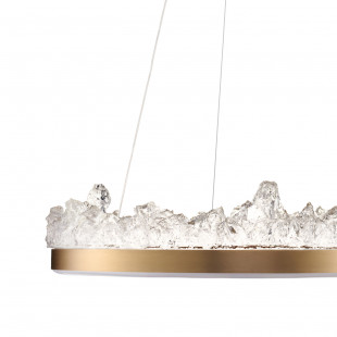 Lampa wisząca Montana LED - złota, glamour | Step