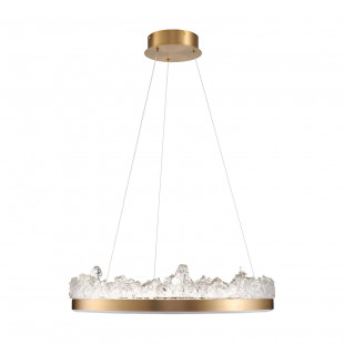 Lampa wisząca Montana LED - złota, glamour | Step