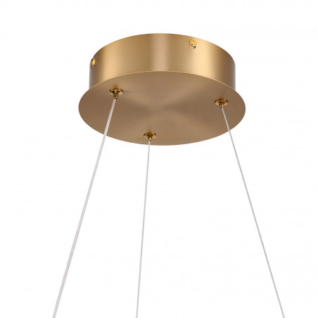 Lampa wisząca Montana LED - złota, glamour | Step