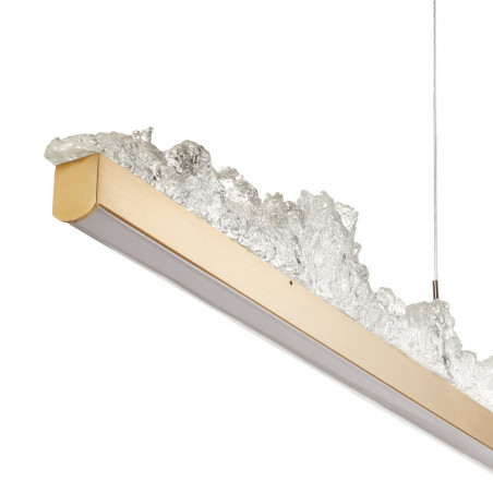 Lampa wisząca Montana LED 125cm złota | Step Into Design