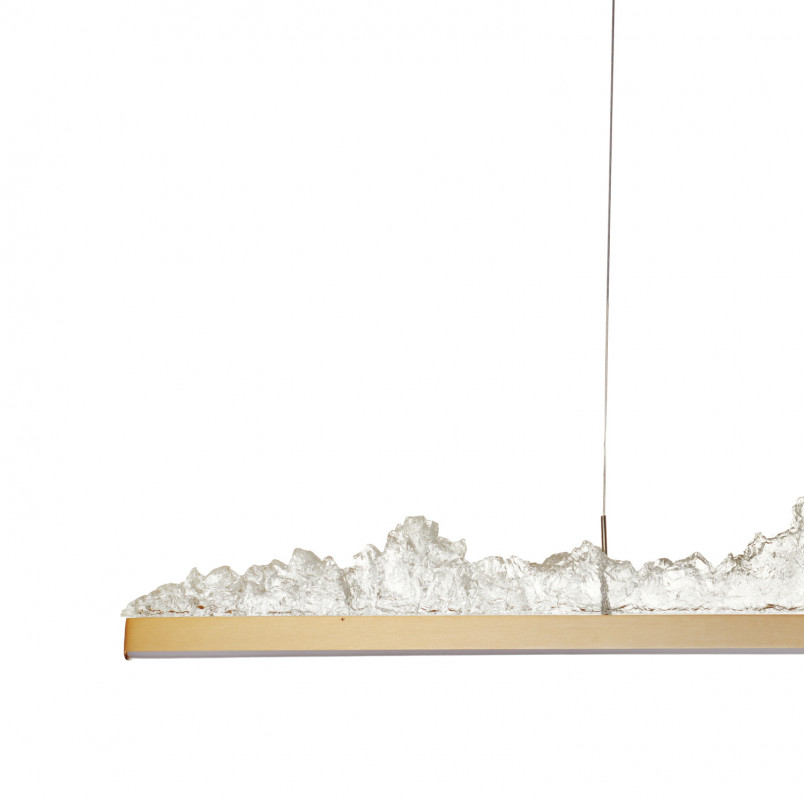 Lampa wisząca Montana LED 125cm złota | Step Into Design