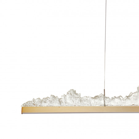 Lampa wisząca Montana LED 125cm złota | Step Into Design