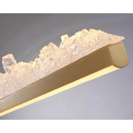 Lampa wisząca Montana LED 125cm złota | Step Into Design