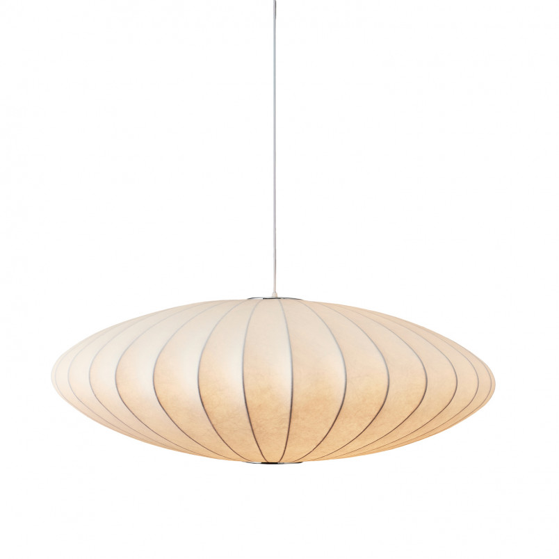 Lampa wisząca Japandi Silk Flat - Step Into Design | Biała