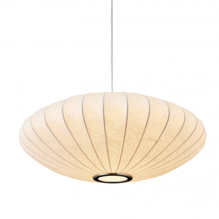 Lampa wisząca Japandi Silk Flat - Step Into Design | Biała