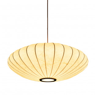 Lampa wisząca Japandi Silk Flat - Step Into Design | Biała