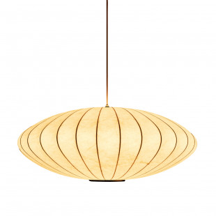 Lampa wisząca Japandi Silk Flat - Step Into Design | Biała