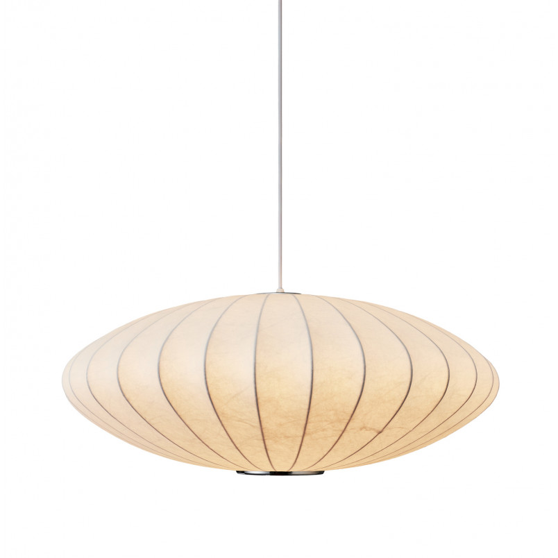 Lampa wisząca Japandi Silk Flat - Step Into Design | Biała