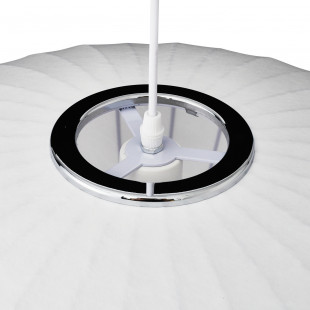 Lampa wisząca Japandi Silk Flat - Step Into Design | Biała