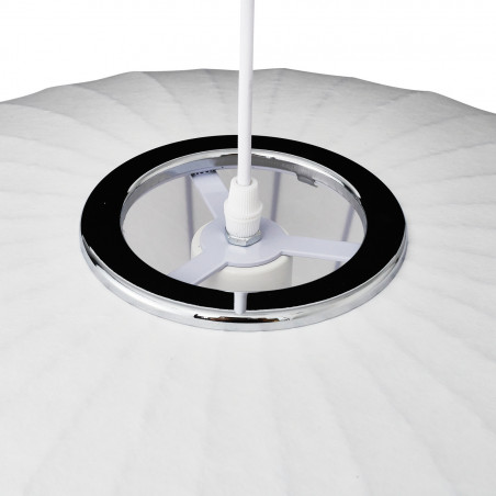 Lampa wisząca Japandi Silk Flat - Step Into Design | Biała