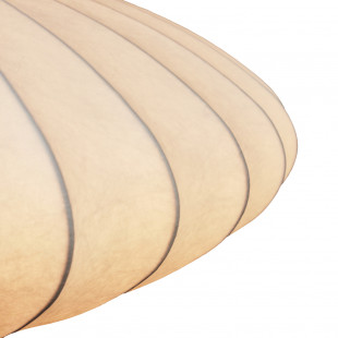 Lampa wisząca Japandi Silk Flat - Step Into Design | Biała