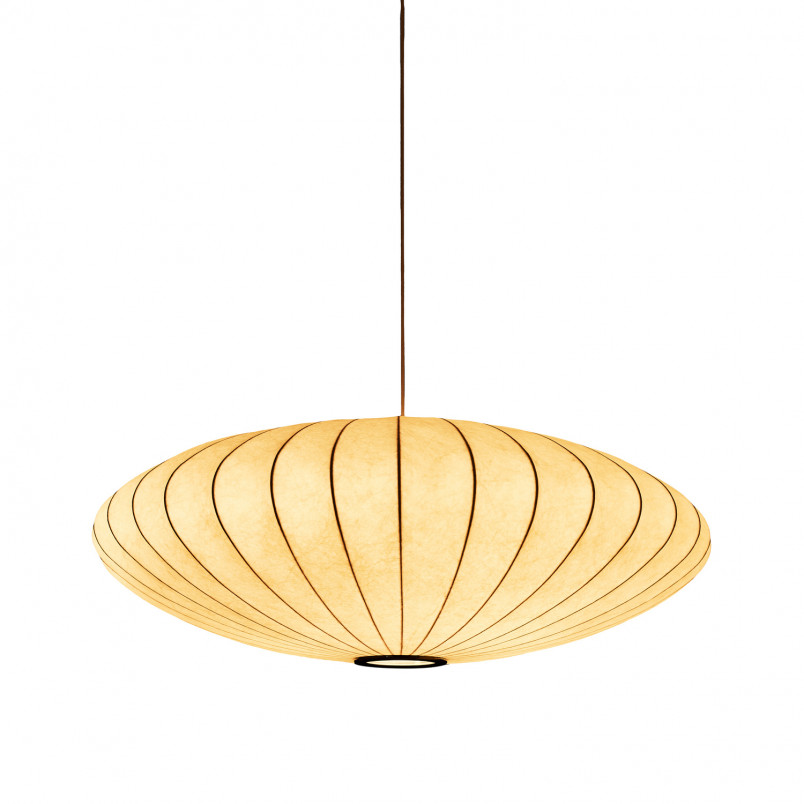 Lampa wisząca Japandi Silk Flat - Step Into Design | Biała