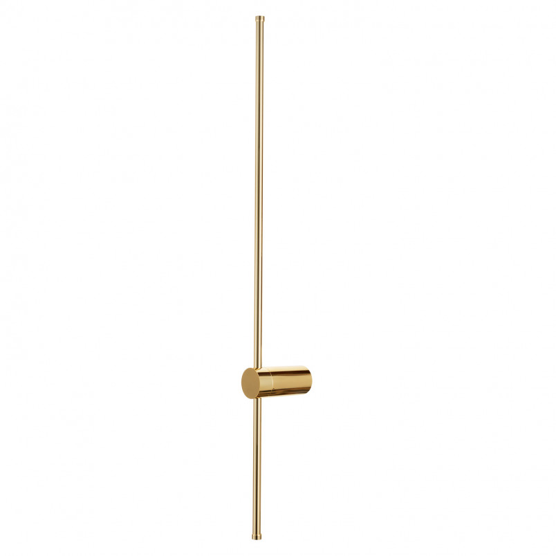 Kinkiet Pionowy Złoty Sparo LED 100cm - Step Into Design