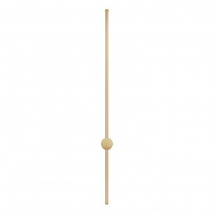 Kinkiet Pionowy Złoty Sparo LED 100cm - Step Into Design