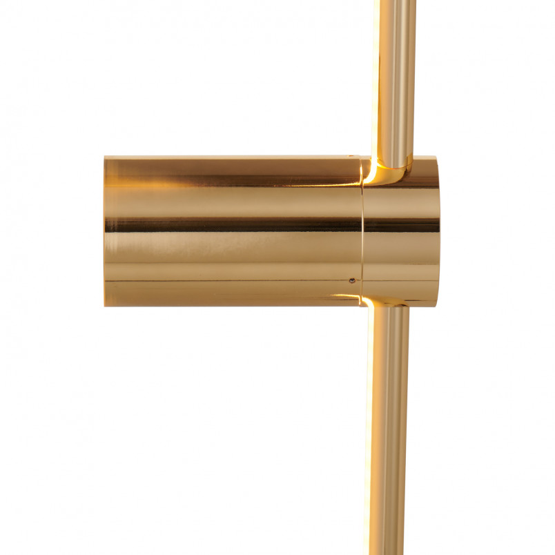 Kinkiet Pionowy Złoty Sparo LED 100cm - Step Into Design
