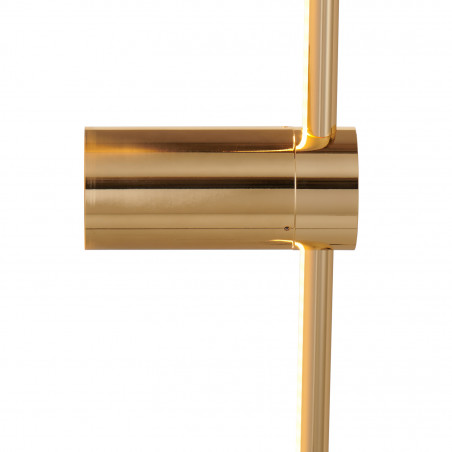 Kinkiet Pionowy Złoty Sparo LED 100cm - Step Into Design