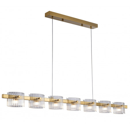 Lampa wisząca szklana Baccio LED 120cm - Step In Design