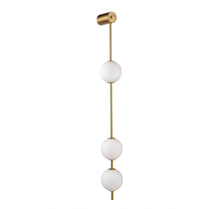 Kinkiet Berry LED biało-złoty | Step Into Design - Nowoczesne oświetlenie