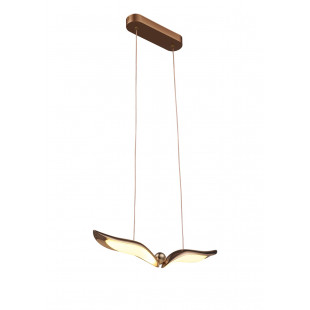 Lampa wisząca Gufo LED - różowe złoto | Step Into Design