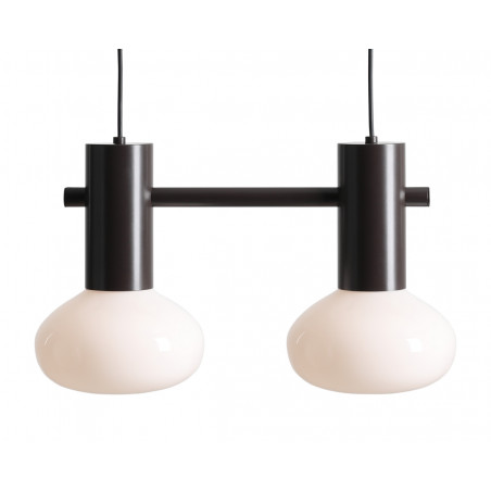 Lampa wisząca Flo Mokka II - Aldex | Szkło, 46cm