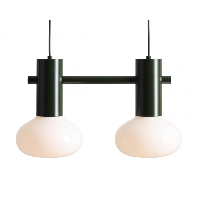 Lampa wisząca Flo Moss II - Aldex, szkło, zielony - Kup online